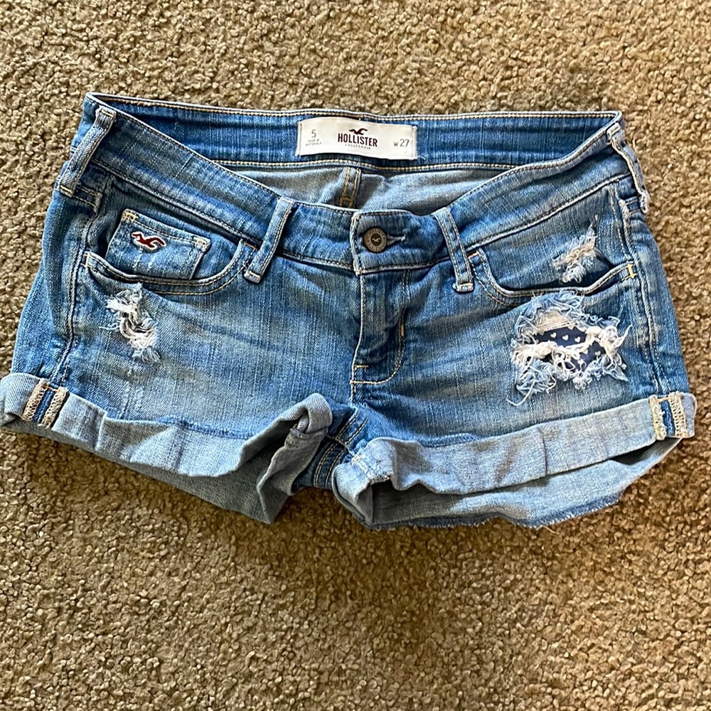 Juniors Hollister Denim Shorts, Size 5 (w27)